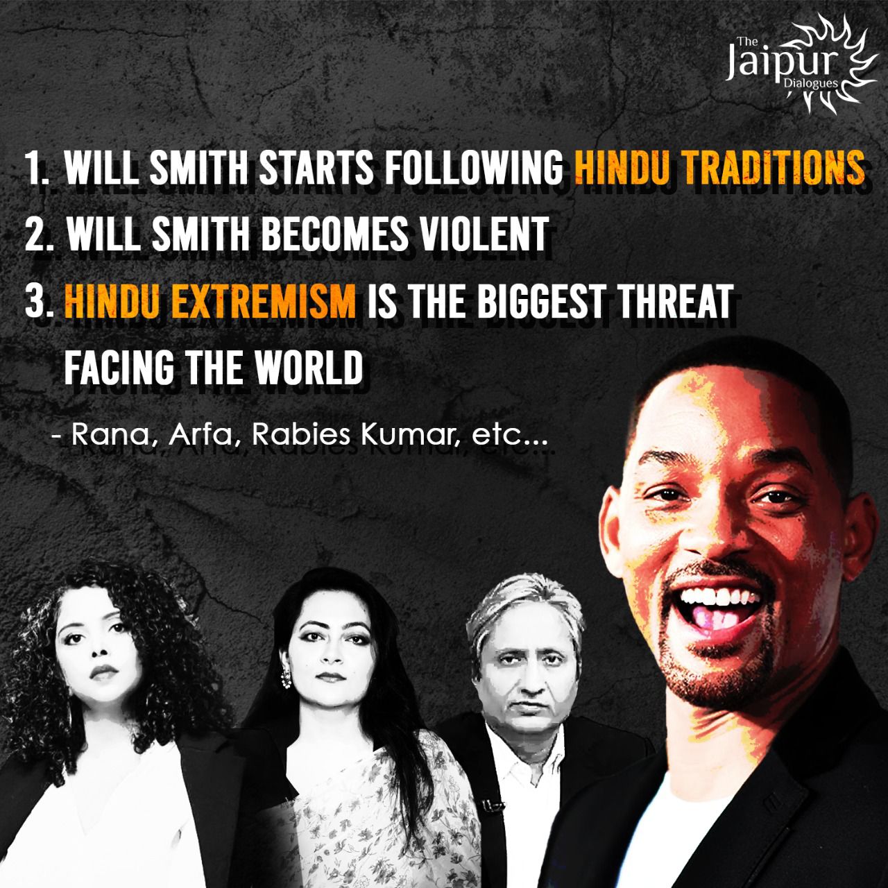 Hindu extremism is a threat to the World.